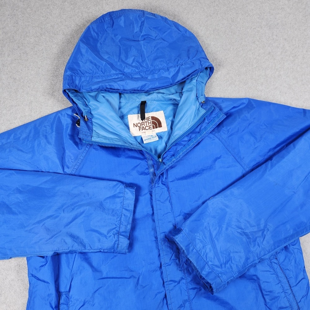 Vintage The North Face Jacket Medium Blue Waterproof Outdoor HIking 90s